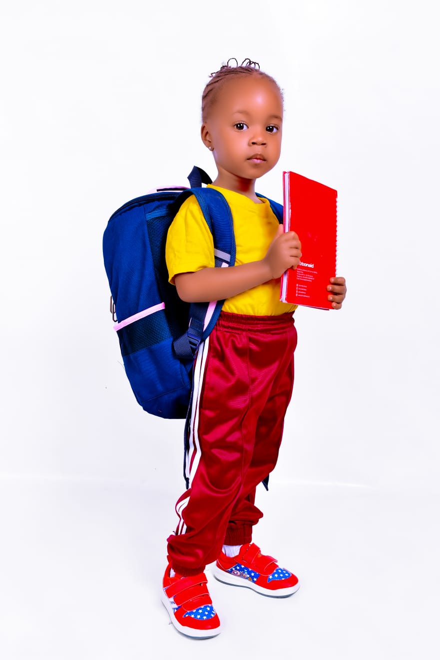 Pupil in sports kit